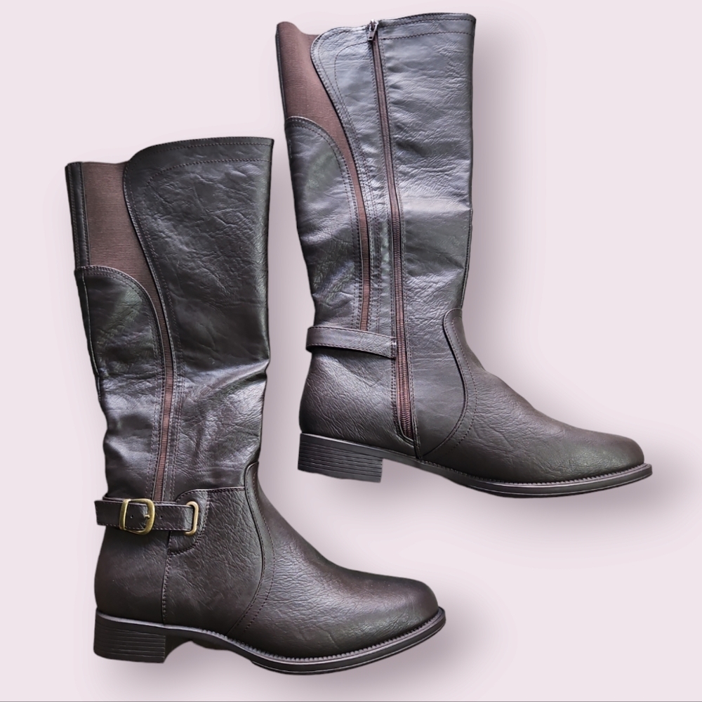 Natural Reflections Megan Buckle Boots for Ladies